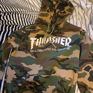Camo Thrasher hoodie